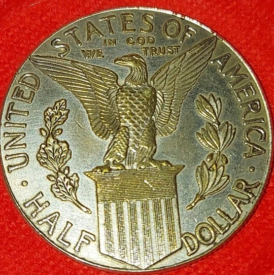 1915-Half-Dollar-Jeton,-Ketone,-Or-Counterfeit-Coin